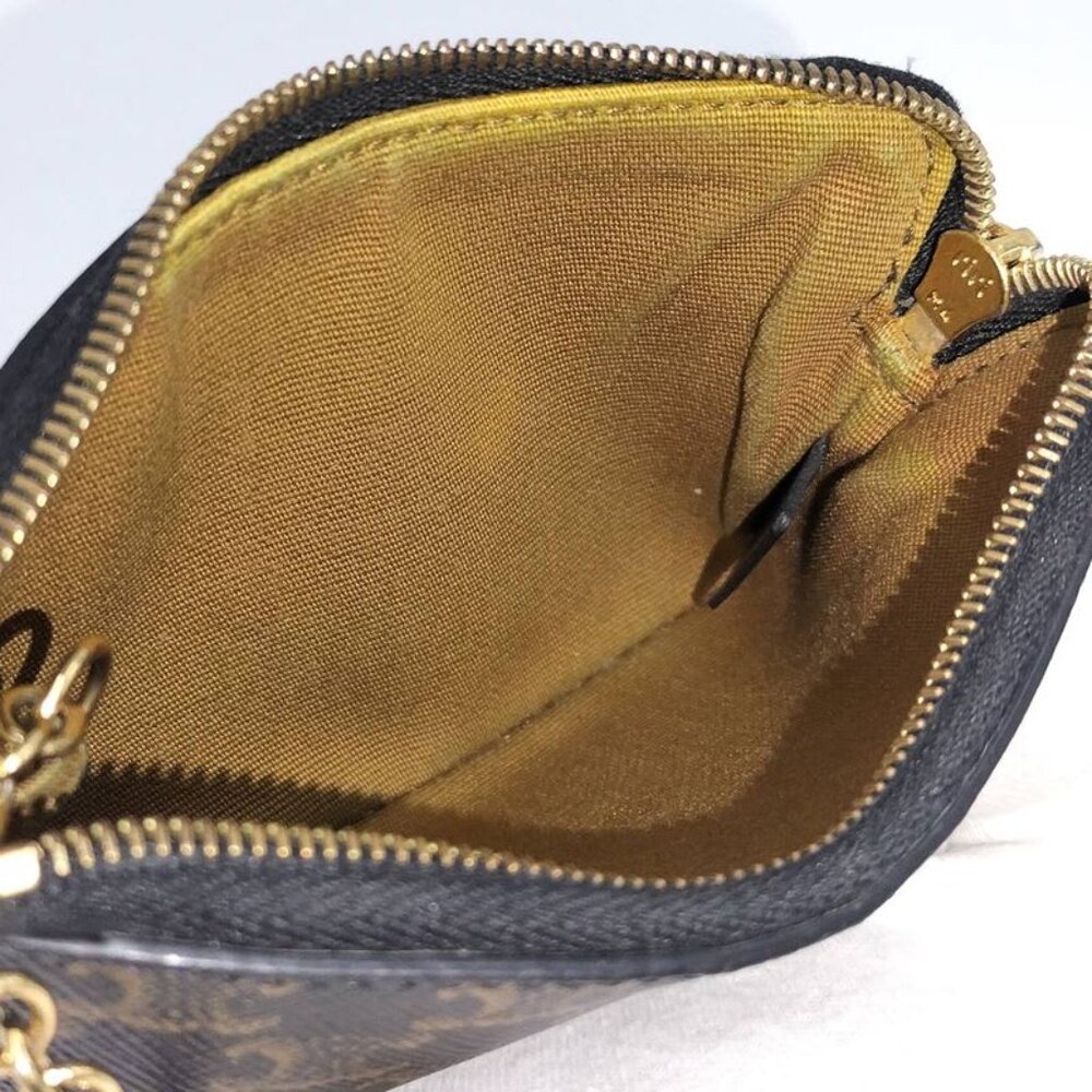 Celine Macadam Coin Case Dark Brown - Picture 9 of 10